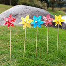 Mini Windmill Wind Spinner Home Garden Yard Decoration Kids Children ToysB Hn