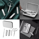 Women Men Manicure Pedicure Set Finger Toe Nail Clippers Scissors Grooming Kit