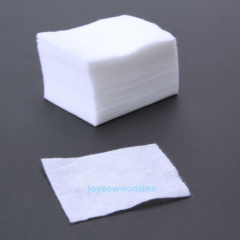 900pcs Nail Art Tips Manicure Polish Remover Cleaner Cotton Pads Paper Wipes