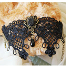 Retro Women Lady Girls Lace Chain Wristband Bracelet With Finger Ring And J E7M3