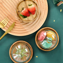 1 pcs Mini Dessert Plate Dessert Cup for Hotel Displaying Kitchen Food Protecte