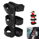 Car Fire Extinguisher Fixing Holder Belt Nylon Straps Fr Jeep Wrangler TJ TSU x1