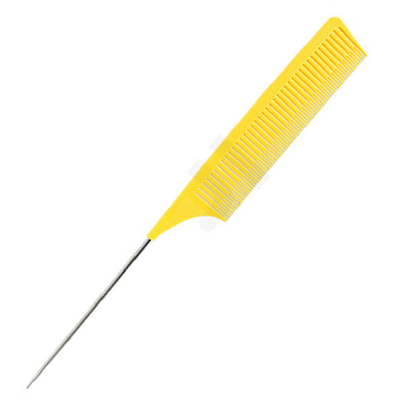 Heat-resistant Fine Weave Highlighting Foiling Hair Comb Combs Tool Pin Tail