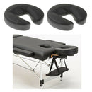 2 Pieces Spa Massage Table Bed Face Rest Down Cradle Cushion Foam Pillow Pad