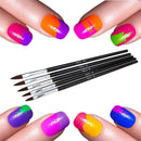 5 Ppcs Kolinsky Sable Brushescrylic Nail Brushfessional Nailrt To New