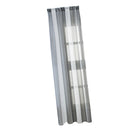 2xColourful Stripes Bedroom Sheer Curtains Faux Linen Voile Curtains~Color_3