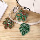 3pcs DIY Full Drill Special Shaped Diamond Painting Women Bag Key Chains