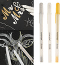 3Pcs Extra Fine Tip Permanent Marker Pens Outline Pens Arts Drawing Doodle DIY
