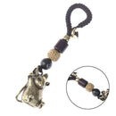 Zodiac Animals Rat Statue Key Chain Rings Pendants Metal Copper Keychain Gw