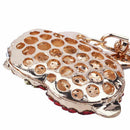 Rabbit Keychain Rhinestone Crystal Keyring Key Ring Chain Bag Charm Pendant