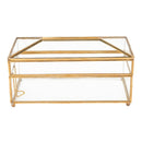 Tissue Box Geometric Transparent Home Desk Coffee