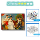 1000pcs DIY Mother Kids Playing Puzzle Educational Learning Assembling Toys A