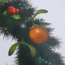 Christmas wreath Wall Stickers Window Glass Decals Santa Murals New Year  â„–[