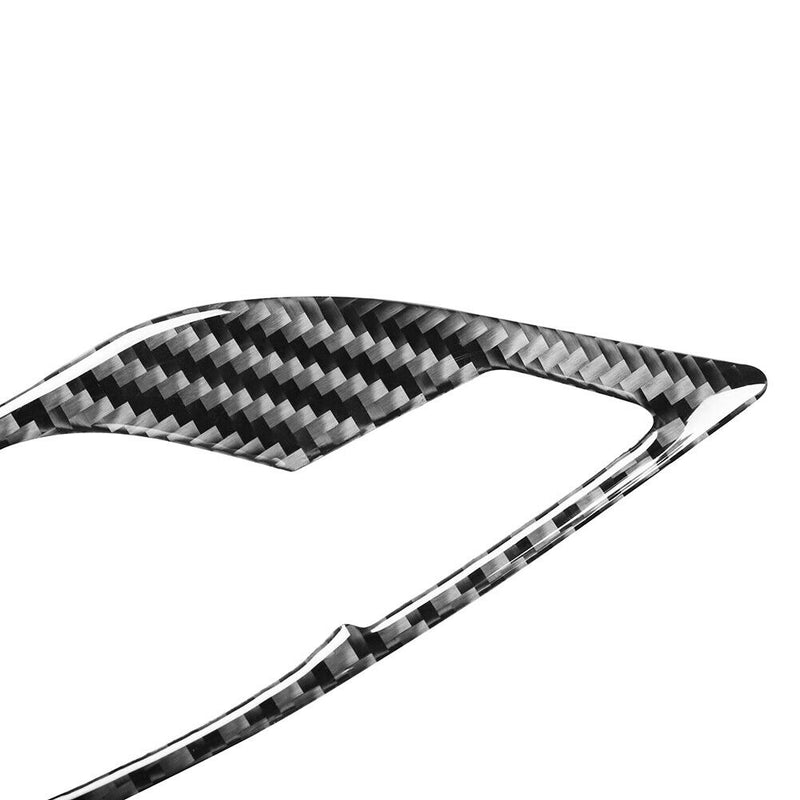 Carbon Fiber Car Interior Door Handle Bowl Frame Cover for BMW E84 X1 11-15