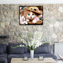 DIY Digital Oil Painting By Numbers Animal Drawing Picture Modern Wall Art A