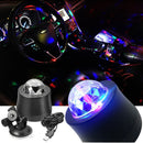 Car Disco DJ Stage LED Crystal Ball Party Lamp Light For Car Civic Xmas Pa BX