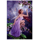35x25cm DIY Diamond Butterfly Fairy Painting Cross Stitch Needlework Crafts