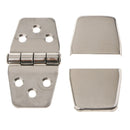 316 Stainless Steel Door Hinge with Cover 1.5 x 3.0 inch Marine Boat Hinges
