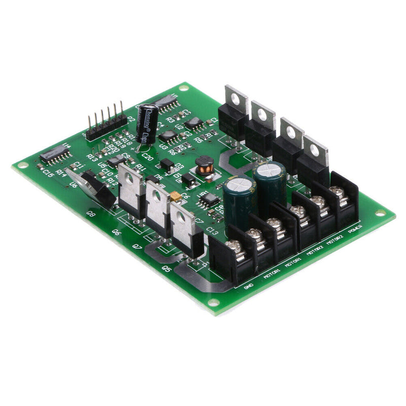 Dual Motor Driver Module Board H-bridge DC MOSFET IRF3205 3-36V 15A Peak30A