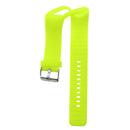 2Pack Sport Silicone Watch Band Wrist Strap Belt For Polar A360 Lime + Blue