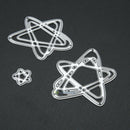 Three Stars Cutting Die DIY Handmade Craft Stencils Scrapbooking Paper Decor