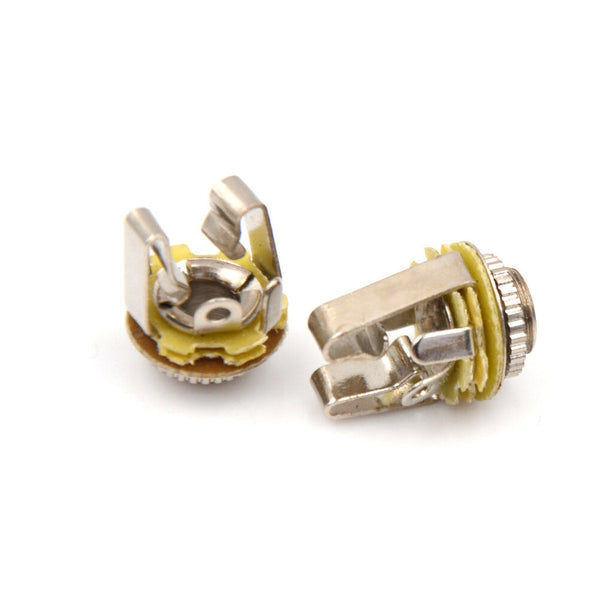 10x 3.5mm Stereo Jack Plate Connector Socket Chassis Panel Socket JR