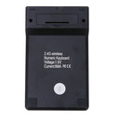 Wireless 2.4G Mini 18-keys Num Pad Numeric Number Keypad Keyboard for Lapt