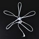 1x electrode lead wires connecting cables for tens  machine 2.5mm 2-way BX