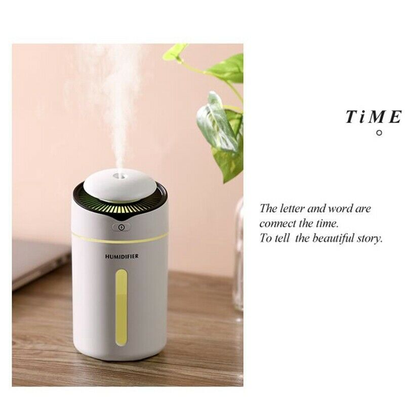 320Ml Safe Mini Usb Air Humidifier With Night Lights Aromatherapy Oil Aroma R3A2