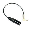 90 Degree Right Angle Auxiliary Cable Public Audio Transfer Line Microphone