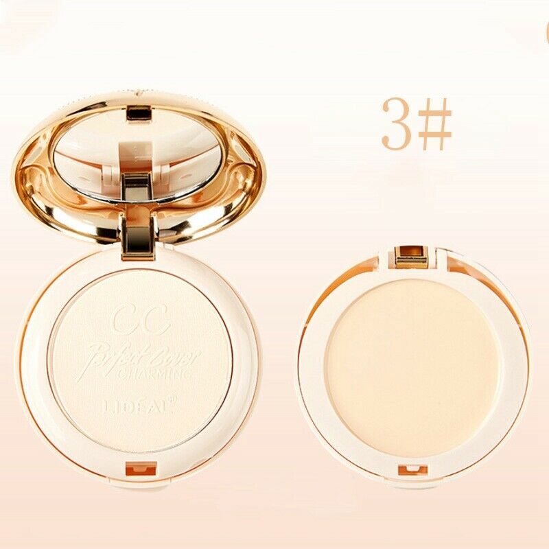 Lideal Double Layer Soft Translucent Compact Pressed Powder Face Contour Pa F7G4
