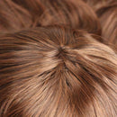 Lady Fashion Long Curly Wavy Women Full Wigs Stylish Light Brown Hair Wig