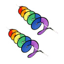 2pcs Foldable Wind Spinner Garden Park Tent Decor Outdoor Camping Supplies