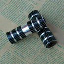 2X BMX Mountain Bike Bicycle Axle Pedal Alloy Foot Cylinder Pegs HPunt K1I5 J7Q3
