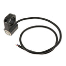 25mm Motorcycle Handlebar Headlight Switch Stainless Steel Green Dirt Bike
