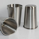Stainless Steel Beer Mug Single Layer Drink Milk Jug Cup 500ml 12.4*8.8*6cm New