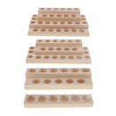 Wooden Essential Oil Display Stand Rack Organizer Shelf Can Hold 6 Bottles