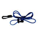2 Pieces 120cm Kayak Paddle Leash Safety Fishing Rod Holder Blue+Red Safety