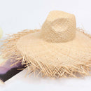 Sun Hats For Women Beach Caps Sombreros Wide Brim Beach Side Cap Floppy Fem