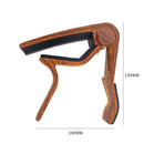 Wood Grain Metal Guitar Capo  Quick Change Tuning Clamp Musical Instrument Parts
