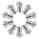 M6 0.4mm Stainless Steel Nozzle Extruder Nozzle Print Head For 1.75mm Filam