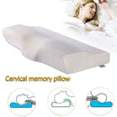 Slow Rebound Memory Foam Pillow Cervical Contour Pillow For Neck Snore Anti N5D4