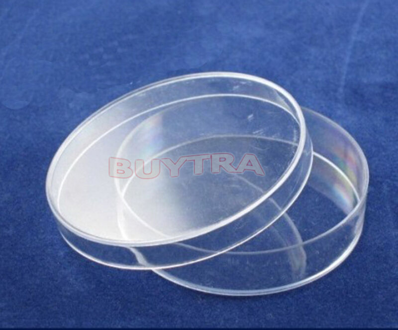 10X Sterile Plastic Petri Dishes For LB Plate Bacteria 55x15mmSE
