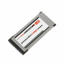 Pci-E Pci Express To Usb 3.0 2 Port 34 Mm Expresscard Card Converter Adapte