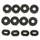 48pcs Side Cover For Motrobike Side Cover Rubbers Retaining Rubber Grommet Kit