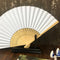 30 PCS folding Paper hand fan custom halloween ladies baby shower wedding f K7M5