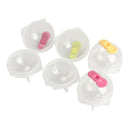 4pcs Mini Round Ice Grid Bar Ice Hockey Ice Ball Mold Ice Boxes DIY
