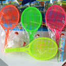 Kids Outdoor Badminton Tennis Set Racket Parent-child Sport Educational Toys  ME