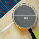 Stainless Steel Splatter Screen Handle Anti Grease Splash Scald Proof Fryin P1F2