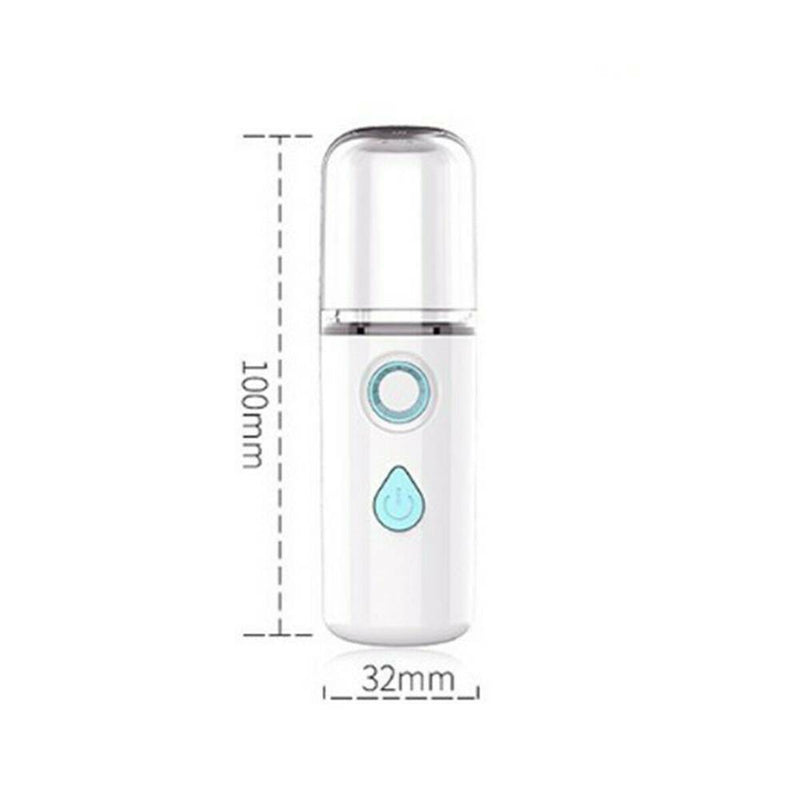 30ml Portable USB Nano Face Mist Spray Facial Sprayer Moisturizing Humidifier--
